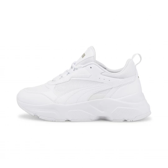 Foto van product PUMA Cassia sportschoenen voor Dames, Wit / Goud