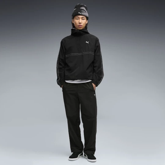 Foto van product PUMA Class Relaxed Pinnacle Geweven trainingsbroek voor Heren, Zwart