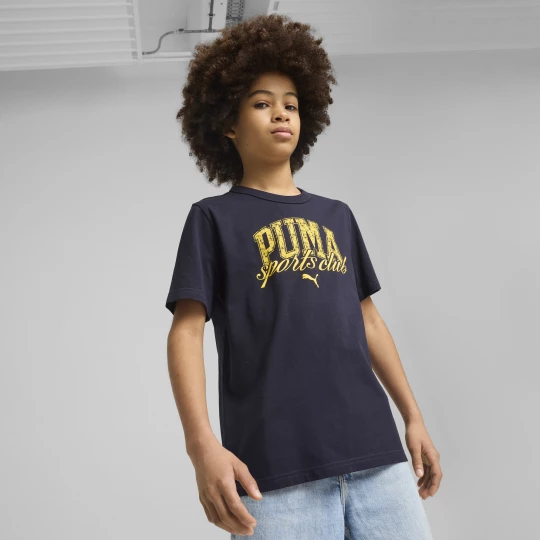 Foto van product PUMA Class T-shirt met print voor Heren, Blauw