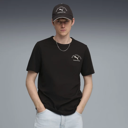 Foto van product PUMA Class T-shirt met print voor Heren, Zwart