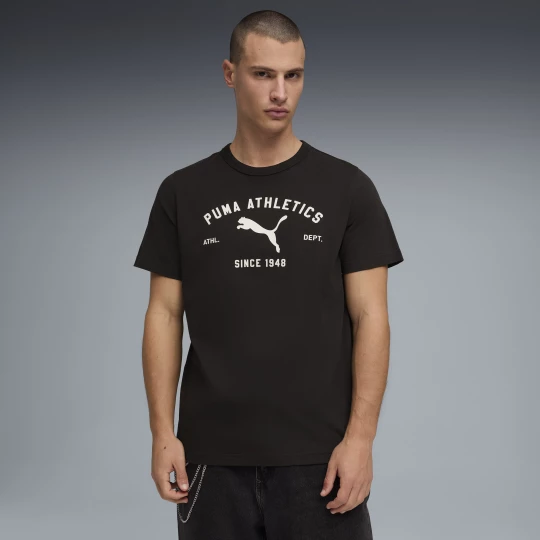 Foto van product PUMA Class T-shirt met print voor Heren, Zwart