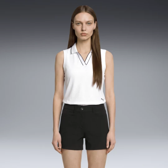 Foto van product PUMA CLOUDSPUN Essentials mouwloze polo voor Dames, Wit