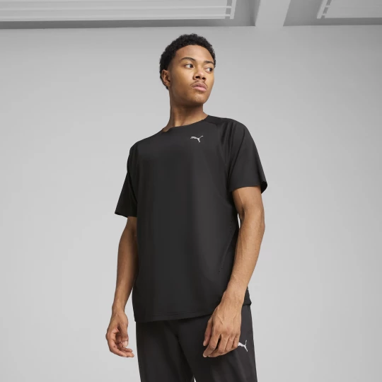 Foto van product PUMA CLOUDSPUN hardloop-T-shirt voor Heren, Zwart