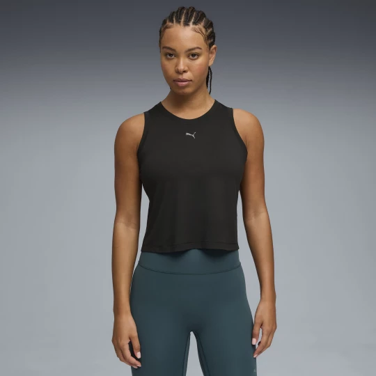 Foto van product PUMA CLOUDSPUN trainingstanktop voor Dames, Zwart