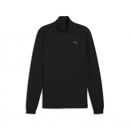 Foto van product PUMA CLOUDSPUN trainingstop met kwartrits voor Heren, Zwart