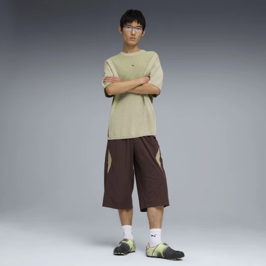 Foto van product PUMA CLRT 2G verlengde short voor Heren, Bruin