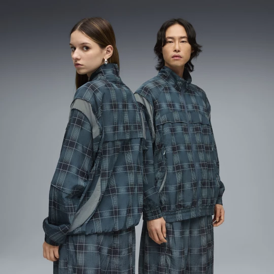 Foto van product PUMA CLRT bedrukt uniseks jack, Grijs