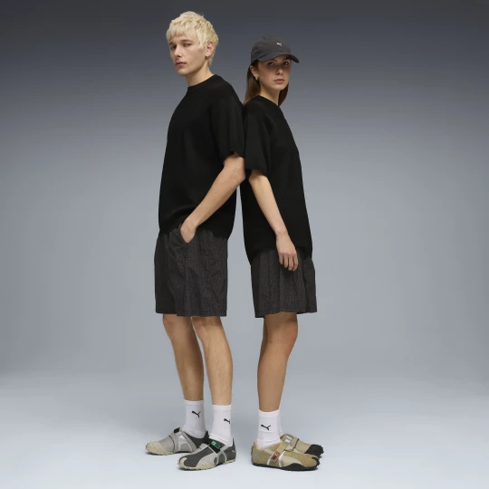 Foto van product PUMA CLRT relaxte uniseks short, Zwart