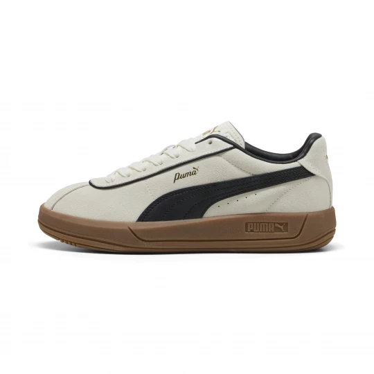 Foto van product PUMA Club Klassika Suede sneakers voor Dames, Zwart / Wit / Goud