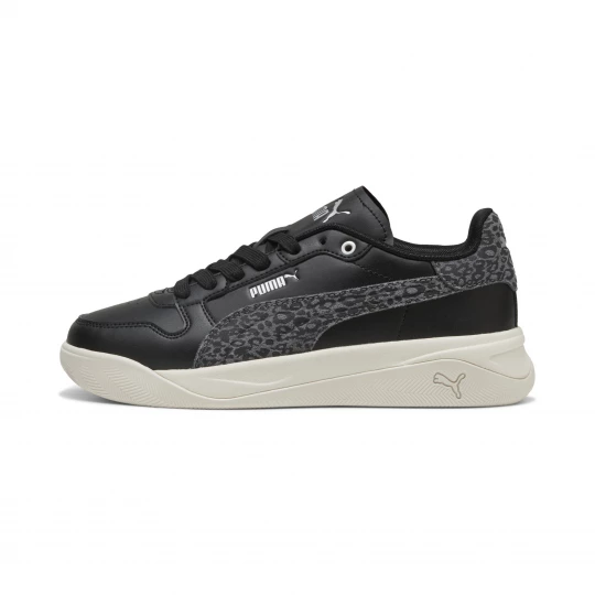 Foto van product PUMA Court Bae Feline sneakers voor Dames, Zwart / Zilver