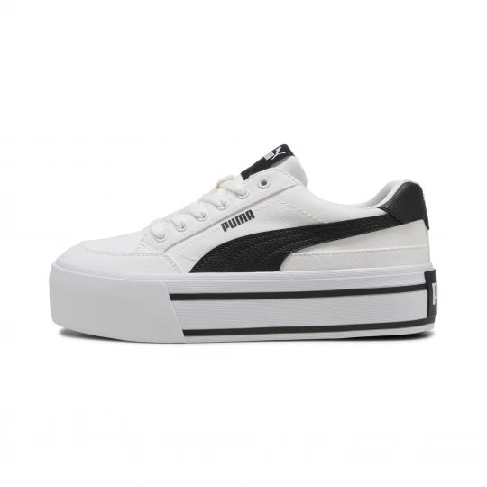 Foto van product PUMA Court Classic Vulc sneakers voor Dames, Zwart / Wit
