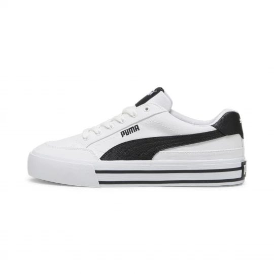 Foto van product PUMA Court Classic Vulcanised Formstrip uniseks sneakers, Zwart / Wit