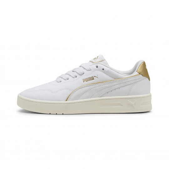 Foto van product PUMA Court Lally Day Night sneakers voor Dames, Wit / Goud