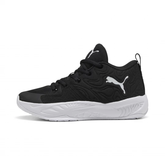 Foto van product PUMA Court Pro 3 middelhoge basketbalschoenen, Zwart / Wit