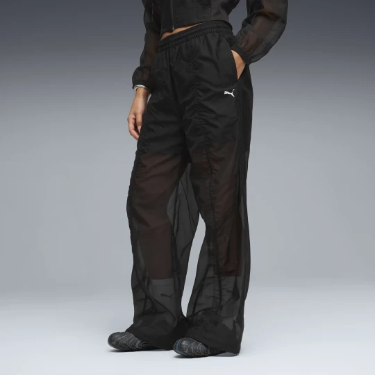 Foto van product PUMA Dare To relaxte geweven broek voor Dames, Zwart
