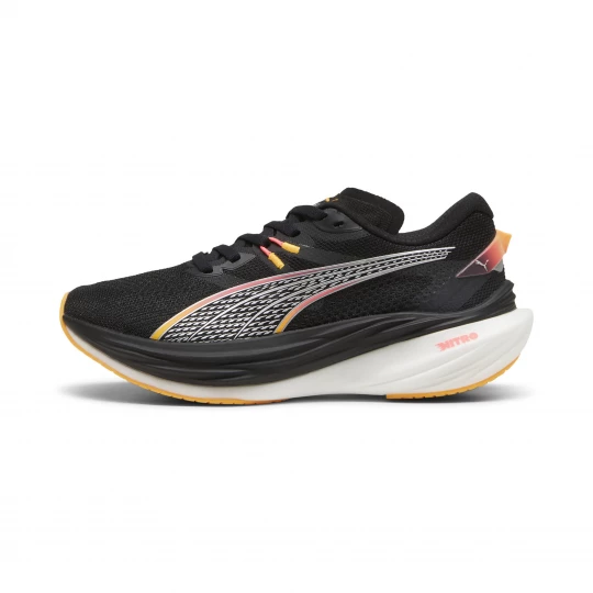 Foto van product PUMA Deviate NITROâ¢ 3 hardloopschoenen voor Dames, Zwart