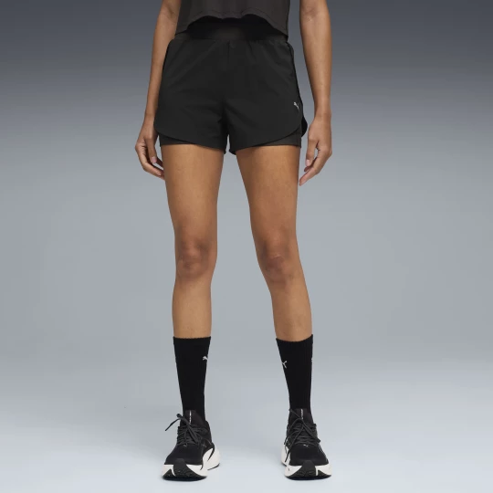 Foto van product PUMA Dreamrun 2-in-1 dryCELL hardloopshort voor Dames, Zwart