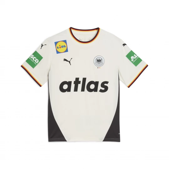 Foto van product PUMA Duitse handbalbond 2026 thuisshirt, Grijs / Wit