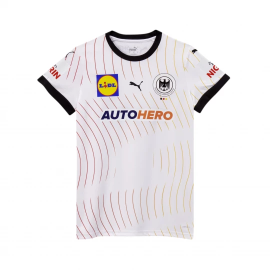 Foto van product PUMA Duitsland Handbal 2024 thuisshirt voor Dames, Zwart / Wit