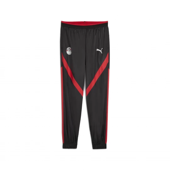 Foto van product PUMA Egypte geweven prematch-broek voor Heren, Zwart / Rood