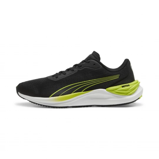 Foto van product PUMA Electrify NITROâ¢ 3 hardloopschoenen voor Heren, Groen / Zwart