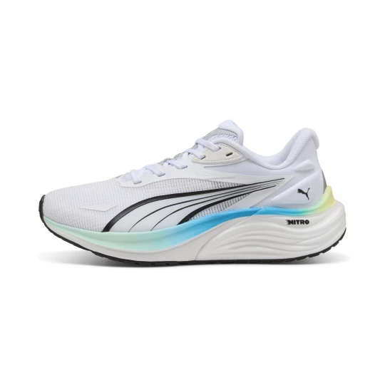 Foto van product PUMA Electrify NITROâ¢ 4 hardloopschoenen, Blauw / Wit