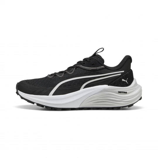Foto van product PUMA Electrify NITROâ¢ 4 trailrunningschoenen voor Dames, Zwart / Grijs / Wit
