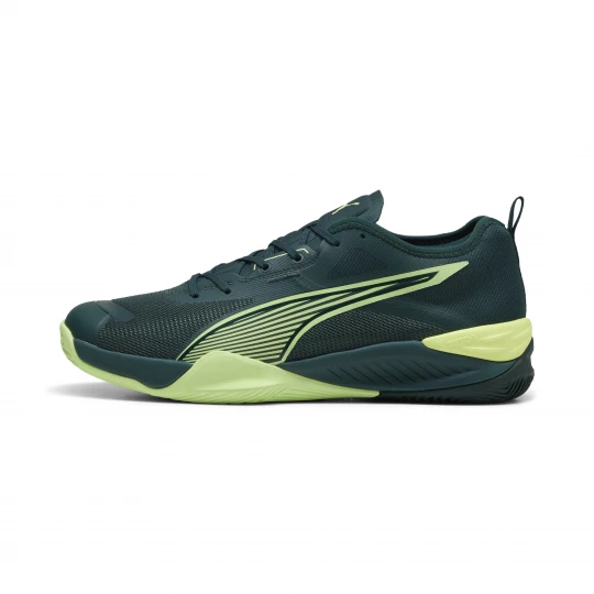 Foto van product PUMA Eliminate NITROâ¢ SQD uniseks handbalschoenen, Groen