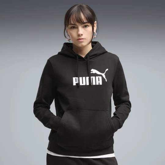 Foto van product PUMA ESS No. 1 Logo hoodie voor Dames, Zwart