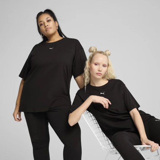 Foto van product PUMA ESS Relaxed T-shirt voor Dames, Zwart