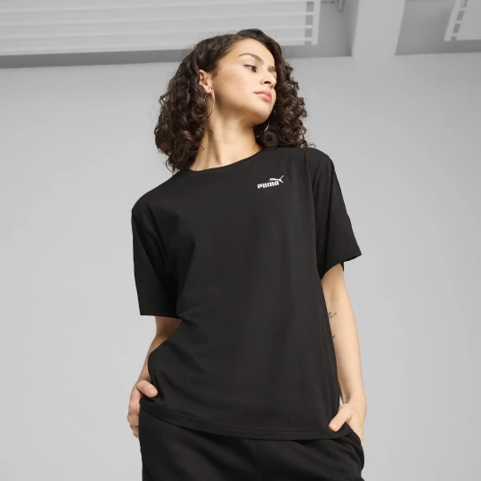 Foto van product PUMA ESS TAPE relaxed T-shirt voor Dames, Zwart