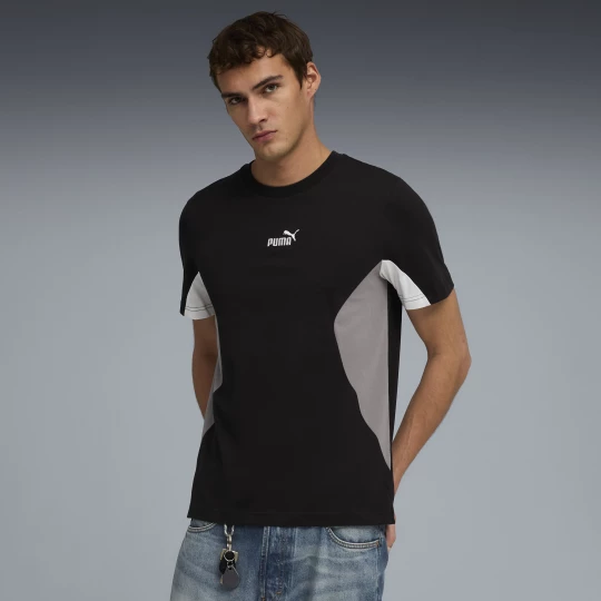 Foto van product PUMA Essentials Block T-shirt voor Heren, Zwart