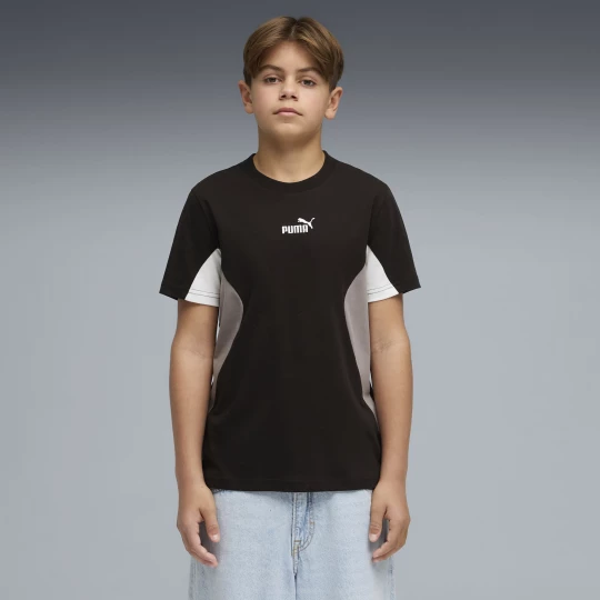 Foto van product PUMA Essentials Block T-shirt voor Heren, Zwart