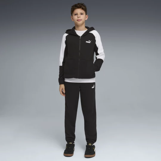Foto van product PUMA Essentials Block trainingspak met capuchon voor Heren, Zwart