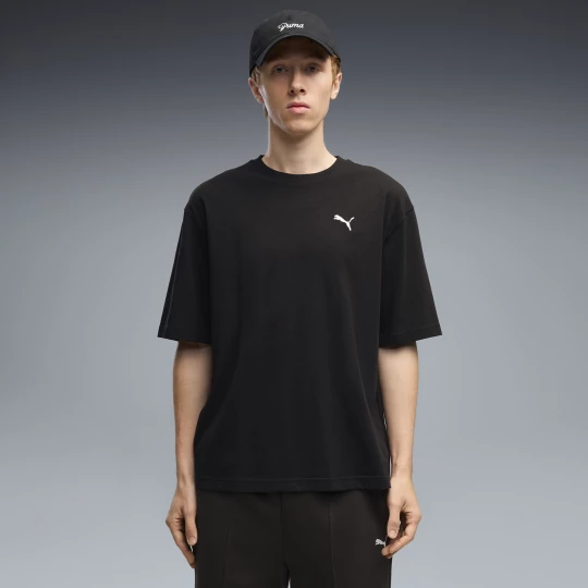 Foto van product PUMA Essentials Boxy Relaxed T-shirt voor Heren, Zwart