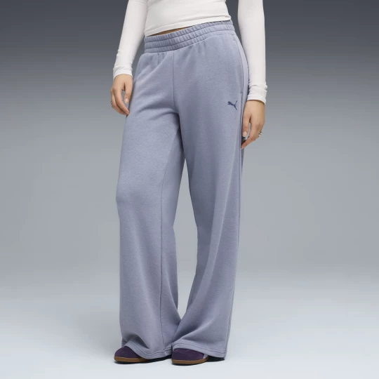 Foto van product PUMA Essentials broek met wijde pijpen voor Dames, Grijs