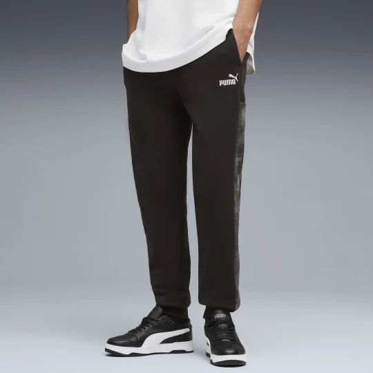 Foto van product PUMA Essentials camouflagesweatpants voor Heren, Zwart