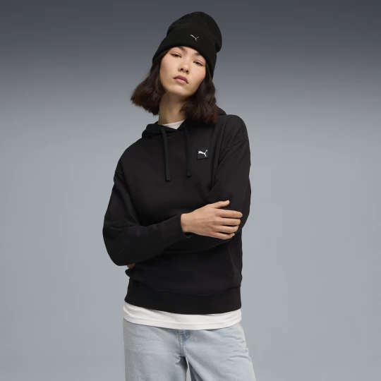 Foto van product PUMA Essentials Elevated comfortabele hoodie voor Dames, Zwart
