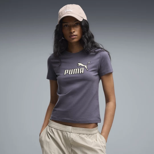 Foto van product PUMA Essentials Elevated No.1 Logo Slim T-shirt voor Dames