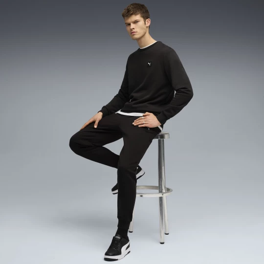 Foto van product PUMA Essentials Elevated trainingspak met ronde hals voor Heren, Zwart