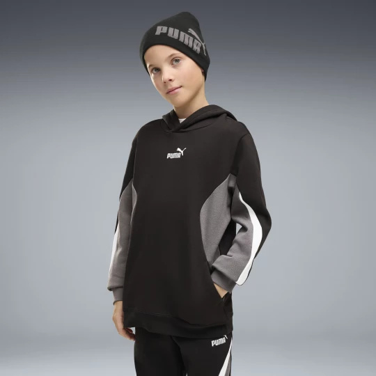 Foto van product PUMA Essentials hoodie met kleurvlakken voor Heren, Zwart