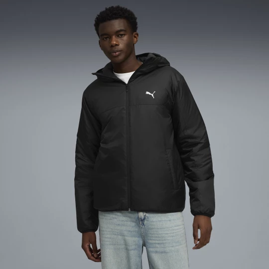 Foto van product PUMA Essentials licht gewatteerd jack voor Heren, Zwart