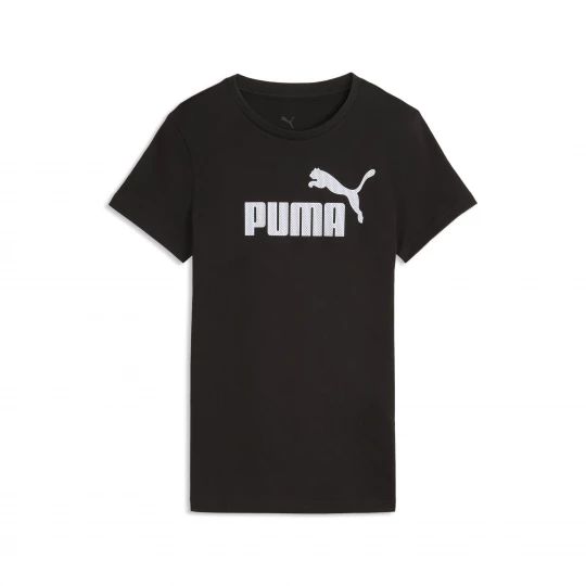 Foto van product PUMA Essentials Logo T-shirt voor Dames, Zwart