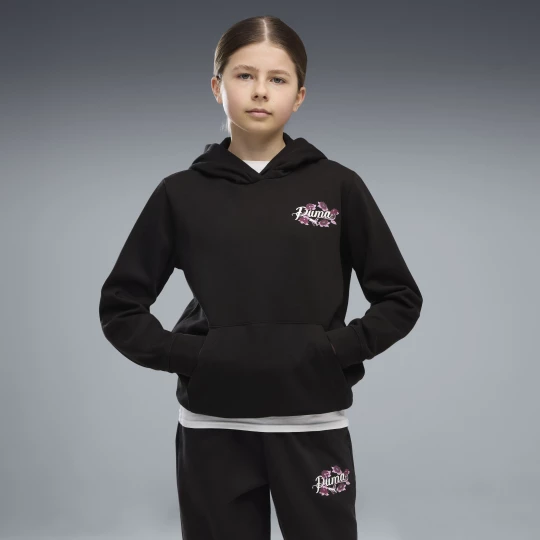 Foto van product PUMA Essentials Nature 2.0 Graphic hoodie voor Dames, Zwart