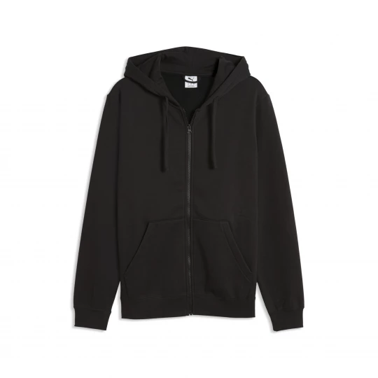 Foto van product PUMA Essentials No. 1-logo hoodie met volledige rits voor Heren, Zwart