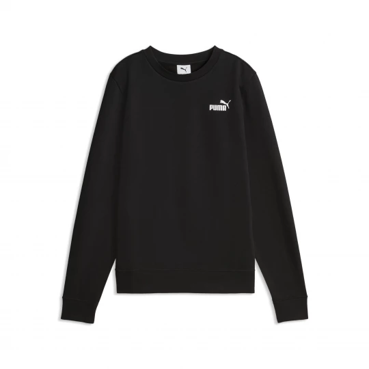 Foto van product PUMA Essentials No. 1 Logo sweatshirt met ronde hals voor Dames, Zwart