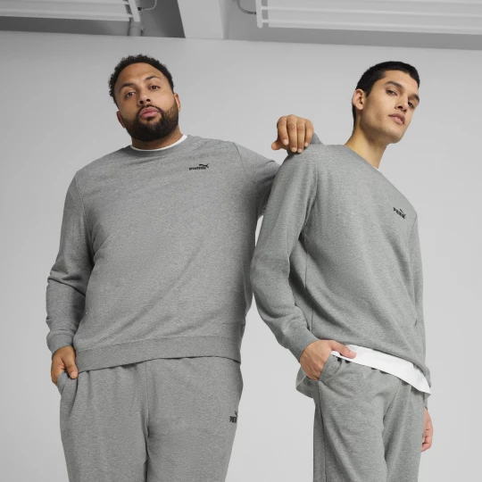 Foto van product PUMA Essentials No. 1-logo top met ronde hals voor Heren, Grijs