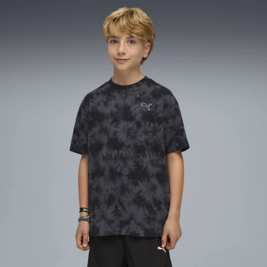 Foto van product PUMA Essentials relaxed tie-dye T-shirt, Zwart