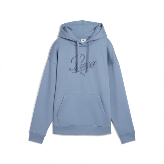 Foto van product PUMA Essentials Script Comfort hoodie voor Dames, Blauw