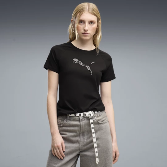 Foto van product PUMA Essentials Sequins T-shirt voor Dames, Zwart